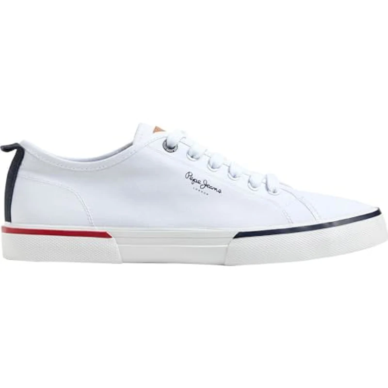 Pepe Jeans Kenton Smart M, Zapatilla Hombre, Blanco, 40 EU