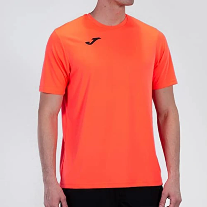 Joma Combi M/C, T-shirt Hombre, Coral Flúor, L - Imagen 2