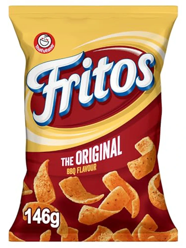 Matutano Fritos Original, snack sabor a barbacoa, bolsa individual de aperitivo, 146gr - Imagen 1