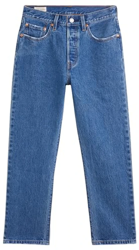 Levi's 501 Crop Vaqueros, Jazz Pop, 26W / 26L Mujer - Imagen 3