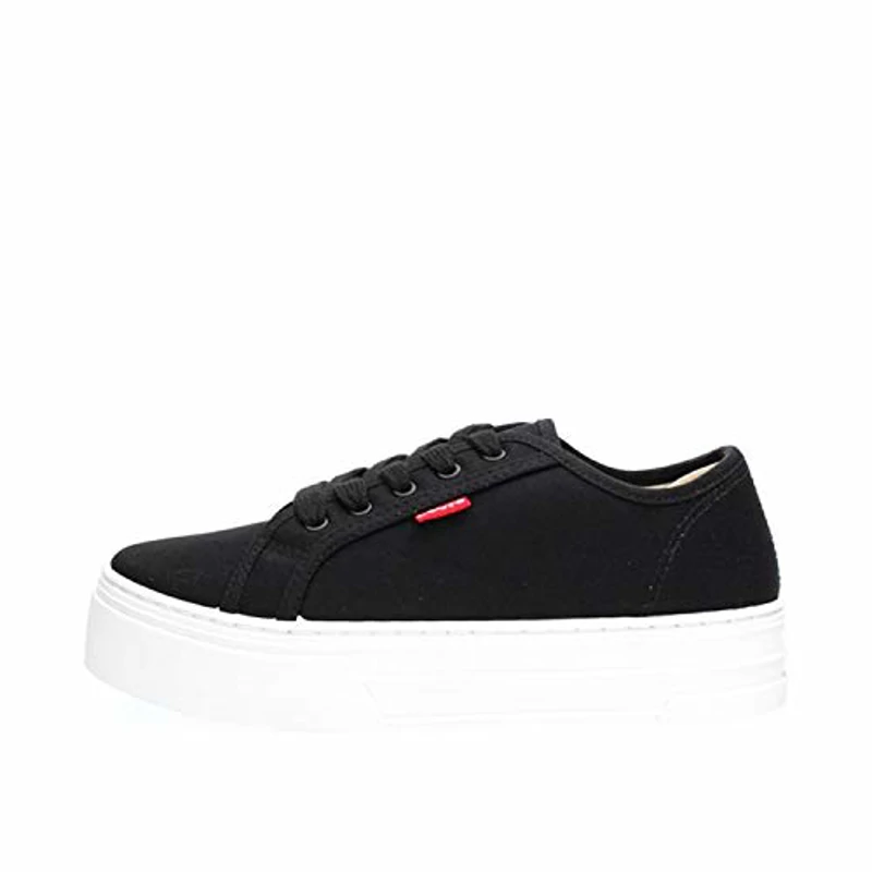 Levi's Tijuana, Sneakers Mujer, Negro Regular Black, 38 EU