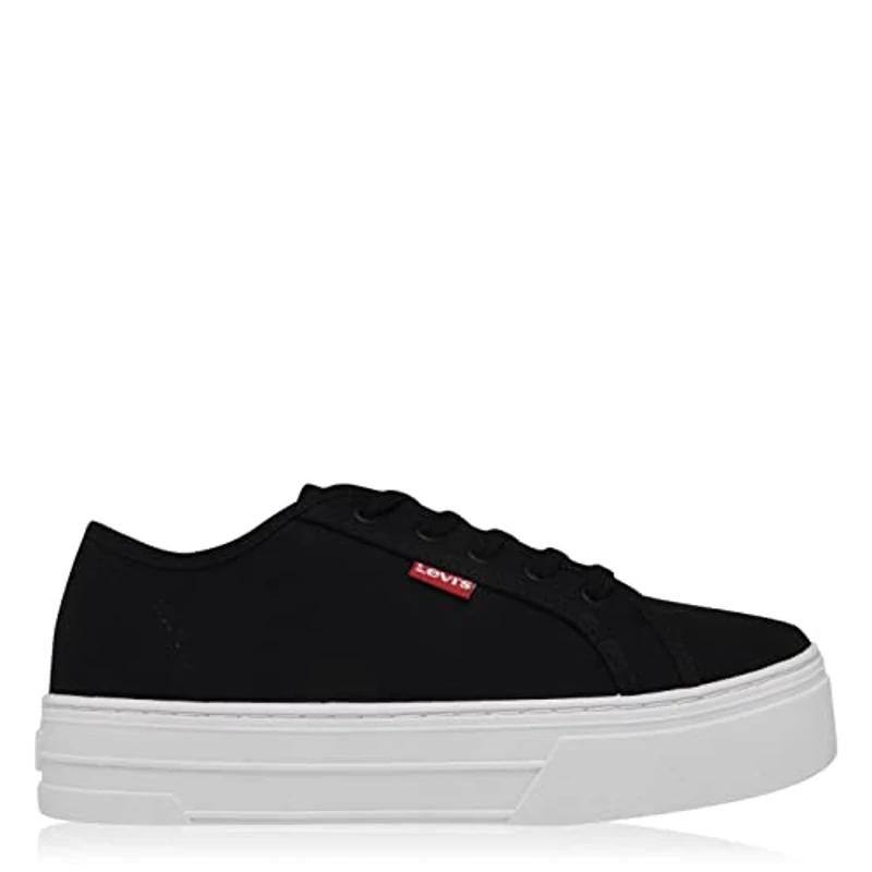 Levi's Tijuana, Sneakers Mujer, Negro Regular Black, 38 EU - Imagen 2