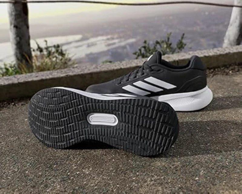 adidas Runfalcon 5 Running Shoes, Zapatillas Hombre, Core Black Cloud White Core Black, 43 1/3 EU - Imagen 2