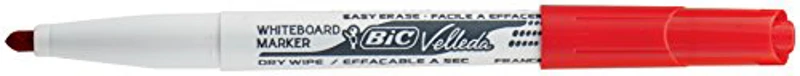 BIC 105868 - Marcador, punta mediana, color rojo - Imagen 2