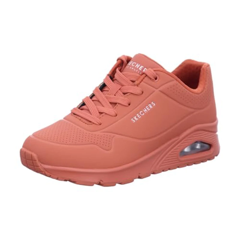 Skechers Uno, Zapatillas Mujer, Rust Durabuck Mesh, 36 EU - Imagen 1