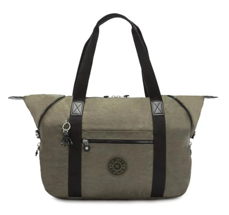 Kipling Art M Bolsa Grande, Bolsas, Green Moss (Verde) - Imagen 1