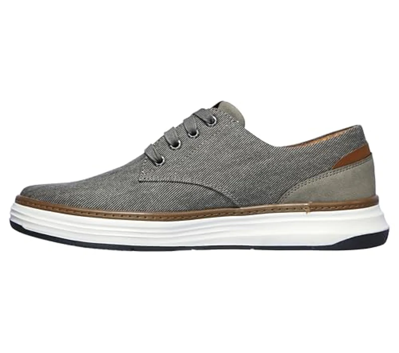 Skechers MORENO EDERSON, Zapatillas para Hombre, Taupe Canvas, 41.5 EU - Imagen 1