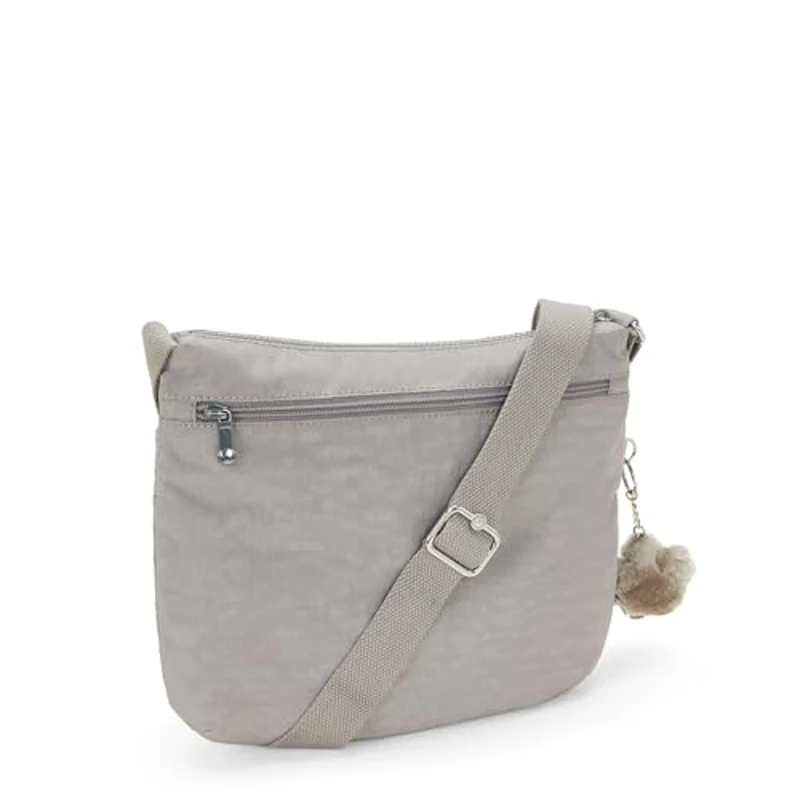 Kipling Arto Bandolera Mediana, Grey Gris (Gris) - Imagen 3