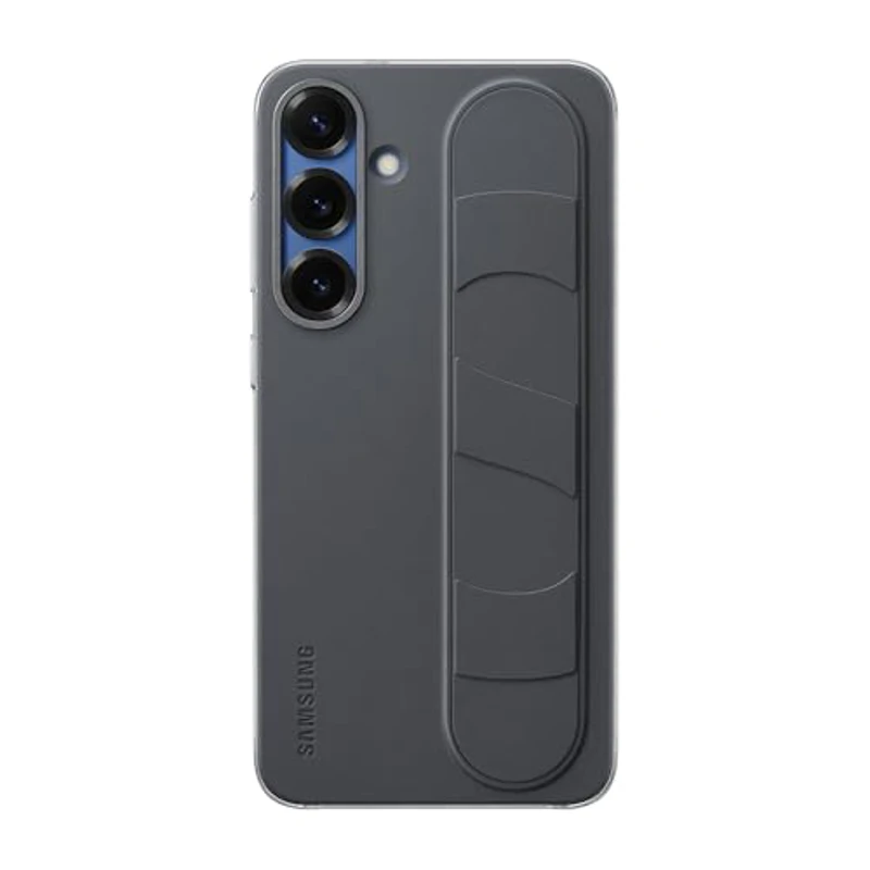 SAMSUNG Galaxy - Funda Oficial con Agarre de pie para Galaxy S25+, Color Negro - Imagen 1