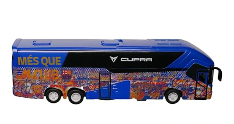 BANDAI Figura Eleven Force Bus Fútbol Club Barcelona - Coleccionables para Exhibición - Idea de Regalo - Juguetes para Niños Y Adultos - Fans De Fútbol EF16089 - Imagen 1