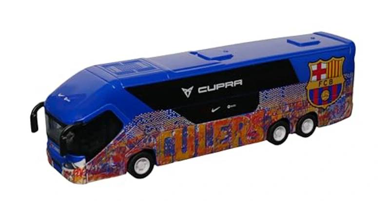 BANDAI Figura Eleven Force Bus Fútbol Club Barcelona - Coleccionables para Exhibición - Idea de Regalo - Juguetes para Niños Y Adultos - Fans De Fútbol EF16089 - Imagen 2