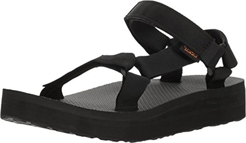 Teva Midform Universal Sandal Womens, Sandalia para Mujer, Black, 38 EU - Imagen 1