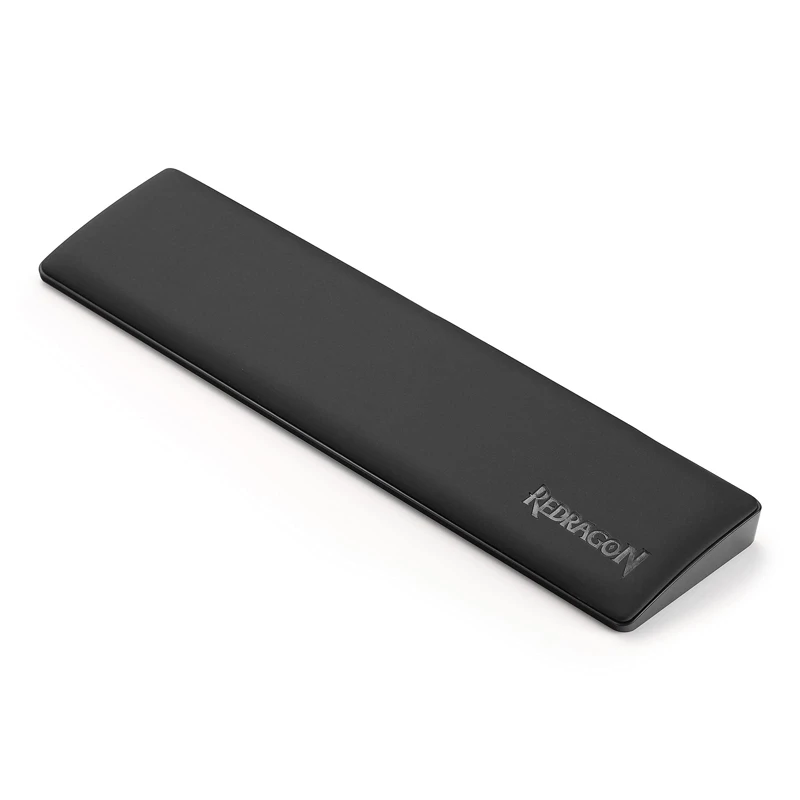Redragon-almohadilla para reposamuñecas para teclado Gaming, soporte ergonómico de espuma viscoelástica suave, Base estable de goma antideslizante ergonómica - Imagen 1