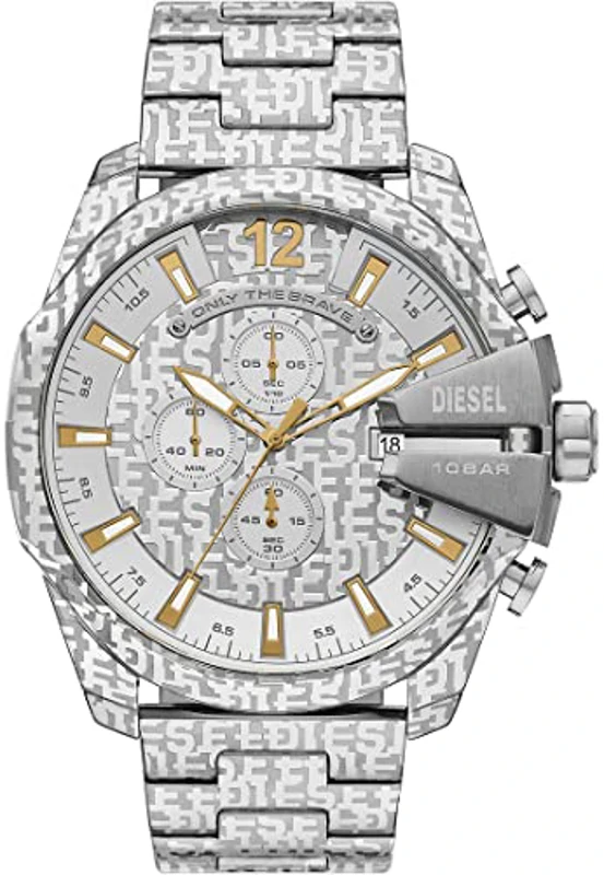 Diesel Reloj Analógico para Hombres de Cuarzo con Correa en Acero Inoxidable DZ4636 - Imagen 1