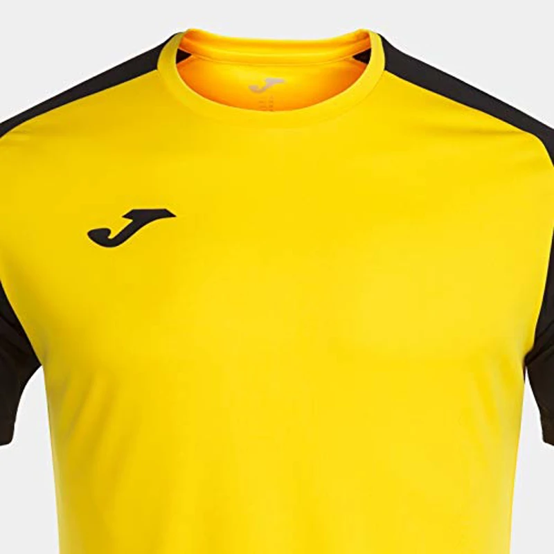 Joma Academy Iv, Camiseta Hombre, Amarillo-negro, L - Imagen 2
