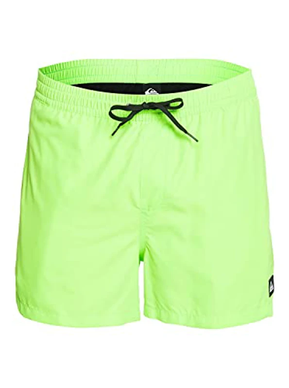 Quiksilver Everyday Volley 15", Bañador para Hombre, Lime Punch, L - Imagen 1