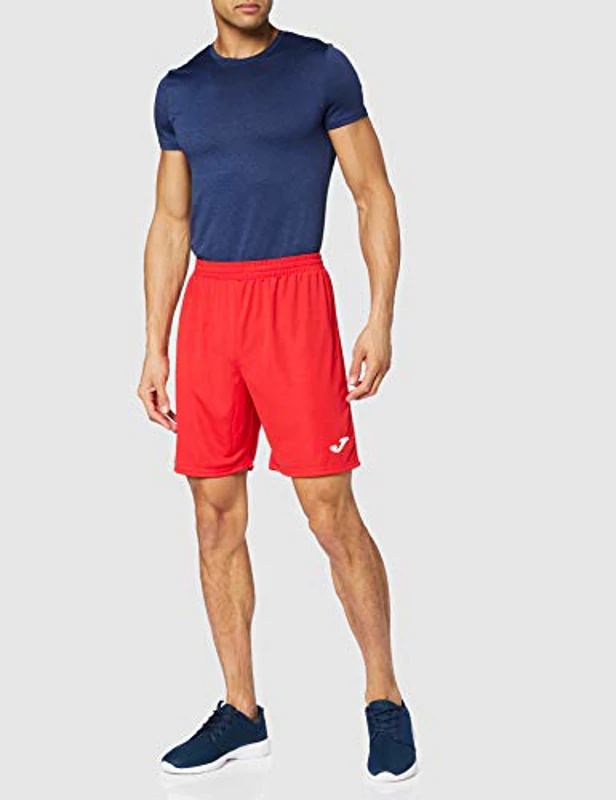 Joma Nobel Pantalones Cortos, Hombre, Rojo, M - Imagen 2