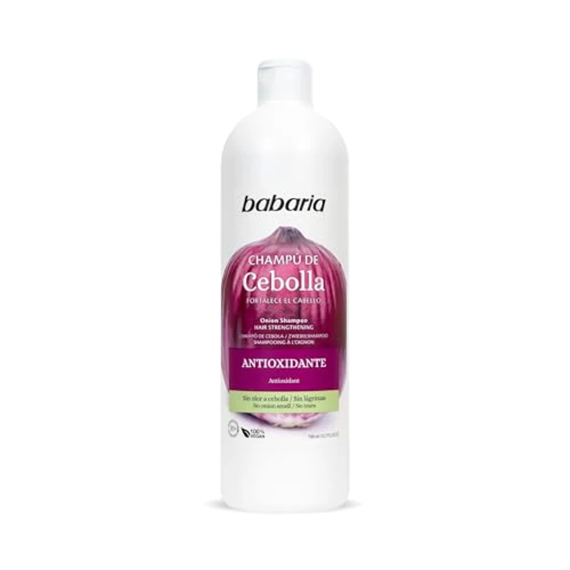 Babaria Cebolla Antioxidante - Champú, Blanco, 700 Mililitros - Imagen 1