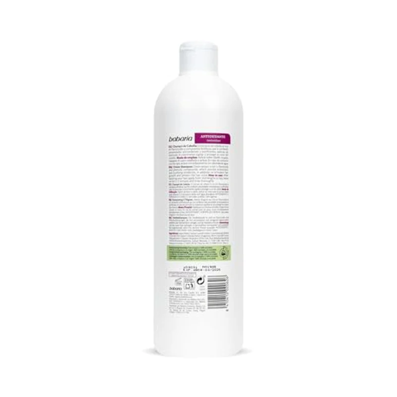 Babaria Cebolla Antioxidante - Champú, Blanco, 700 Mililitros - Imagen 2
