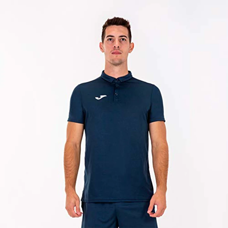Joma Hobby, Polo para Hombre, Azul Marino (331), XL - Imagen 2