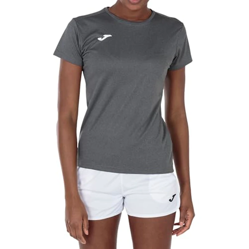 Joma Camiseta Deportiva Manga Corta Mujer , 6XS - 3XL - Mantiene Seco el Contacto con el Cuerpo, Ideal para Running o Gym - Combi - Imagen 1