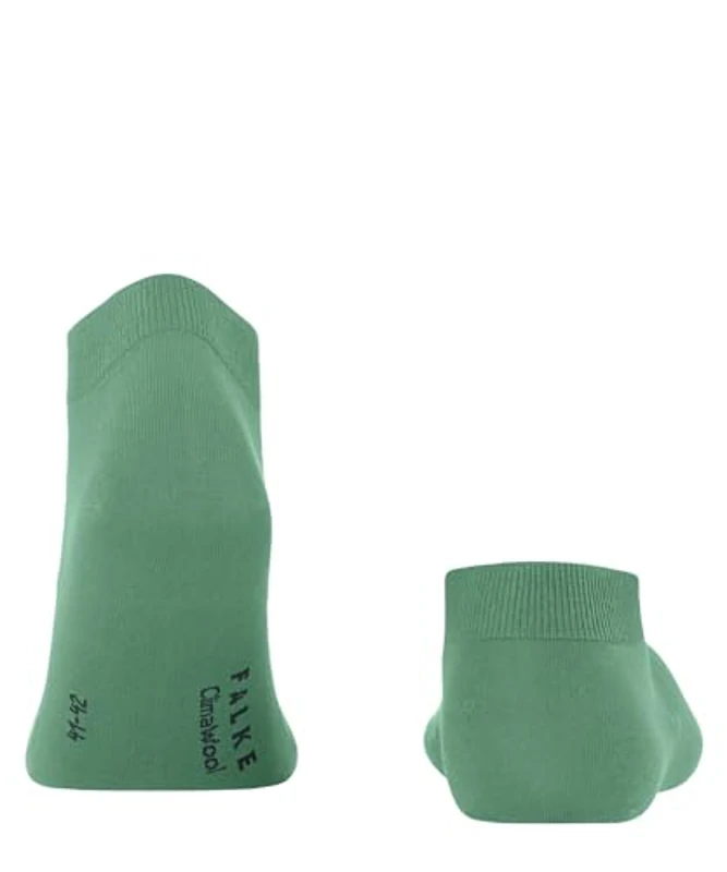 FALKE ClimaWool M Sn lana lyocell lisos 1 par, Calcetines cortos Hombre, Turquesa Ocean Green 7506, 39-40 - Imagen 2