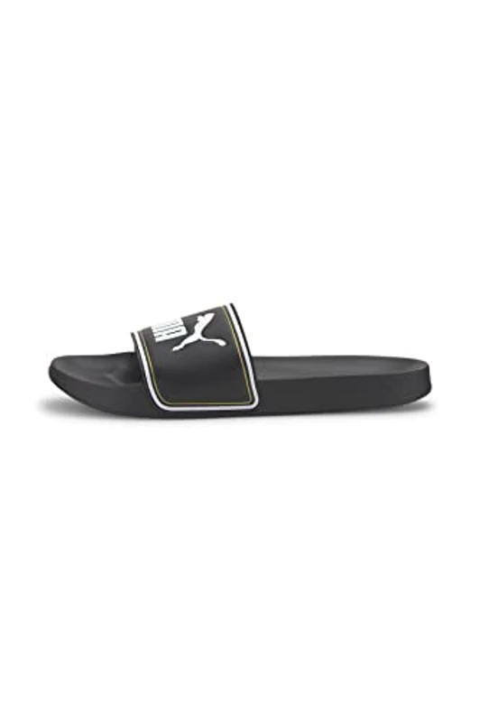 PUMA Unisex Adulto Leadcat Chancla, Puma Black Puma Team Gold Puma White, 38 EU - Imagen 1