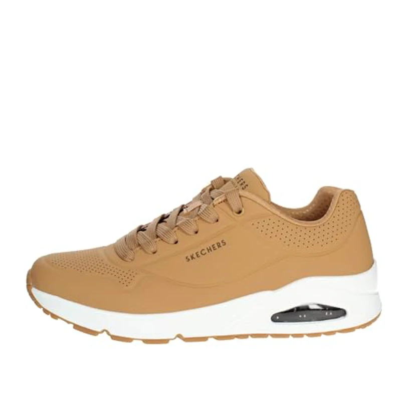 Skechers Uno Stand On Air, Zapatillas Hombre, Tan Durabuck Trim, 40 EU - Imagen 1