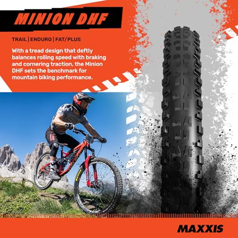 Maxxis TB96908100 Cubiertas de Bicicleta, Unisex Adulto, Gris, 27.5 x 2.80 - Imagen 2