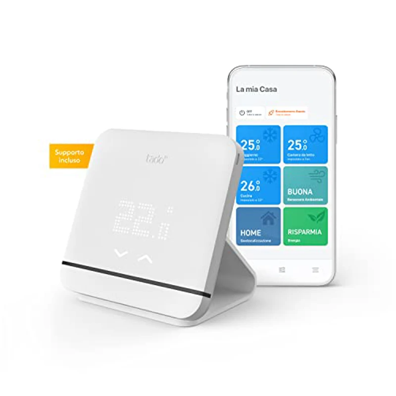 tado° Mando Aire Acondicionado Universal Inteligente con Base, Control digital app – ahorra energía – fácil instalación – compatible con dispositivos Alexa, Siri y Google Assistant - Imagen 1
