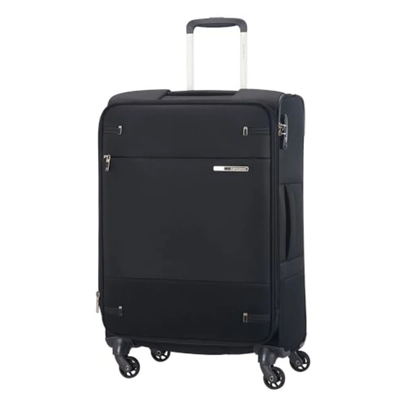 Samsonite Base Boost - Spinner M Extensible Maleta, 66 cm, 67.5/73.5 L, Negro (Negro) - Imagen 1