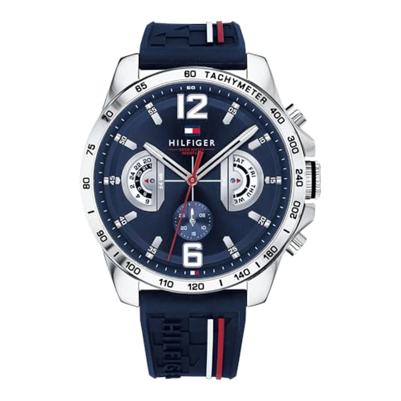 Tommy Hilfiger Decker Clock 1791476, para Hombre - Imagen 1