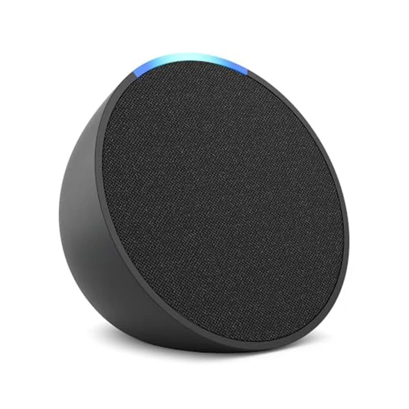 Echo Pop (Última generación) | Altavoz inteligente Bluetooth con Alexa de sonido potente y compacto | Antracita - Imagen 1