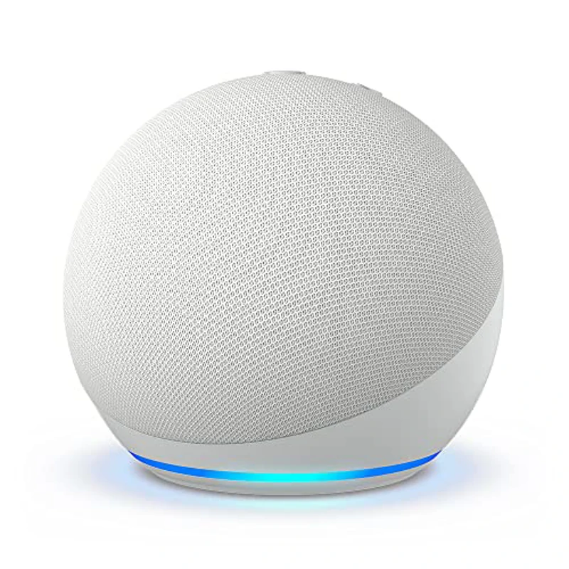 Echo Dot (Última generación) | Altavoz inteligente wifi y Bluetooth con Alexa, con sonido más potente y de mayor amplitud | Blanco - Imagen 1