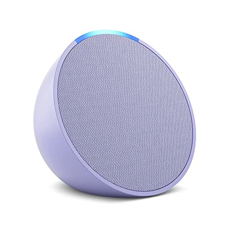 Echo Pop (Última generación) | Altavoz inteligente Bluetooth con Alexa de sonido potente y compacto | Lavanda - Imagen 1