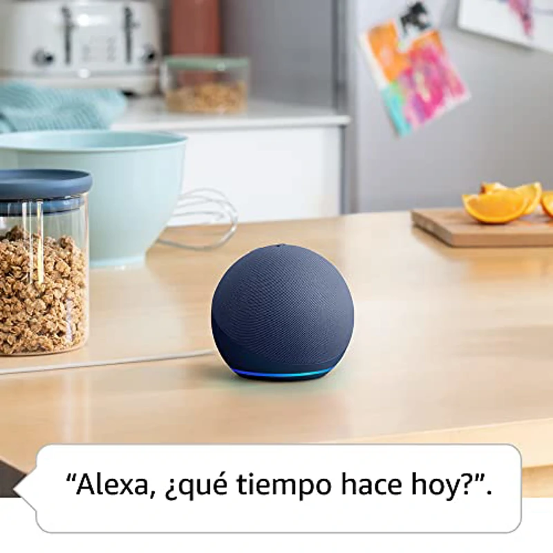 Echo Dot (Última generación) | Altavoz inteligente wifi y Bluetooth con Alexa, con sonido más potente y de mayor amplitud | Azul marino - Imagen 3
