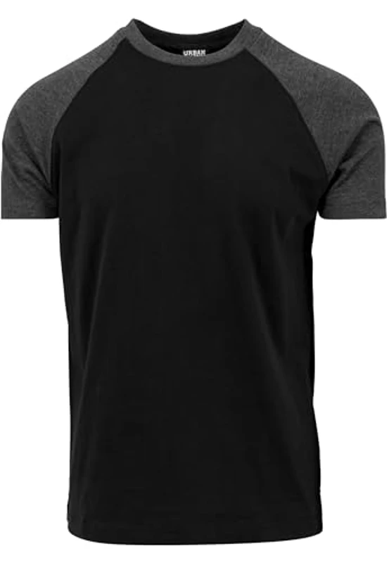 URBAN CLASSICS Camiseta Básica Hombre de Manga a Corta, Cuello Redondo, Algodón, Largo Normal, Estilo Moderno, Disponible en distintos colores, Tallas XS - 5XL - Imagen 2