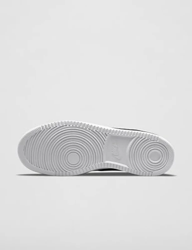 NIKE Nike Court Vision Low Next Nature, Sneaker Hombre, Negro Black White, 41 EU - Imagen 3