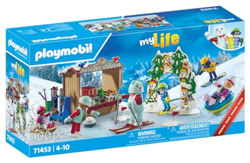 PLAYMOBIL My Life 71453 Deportes de Invierno, a Partir de 4 años - Imagen 1