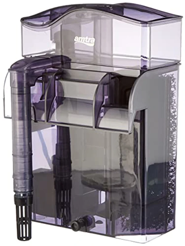 AMTRA SKIMMER HANG ON 100 - schiumatoio appendibile per acquari marini fino a 100 litri, 1 Unità (Confezione da 1) - Imagen 1