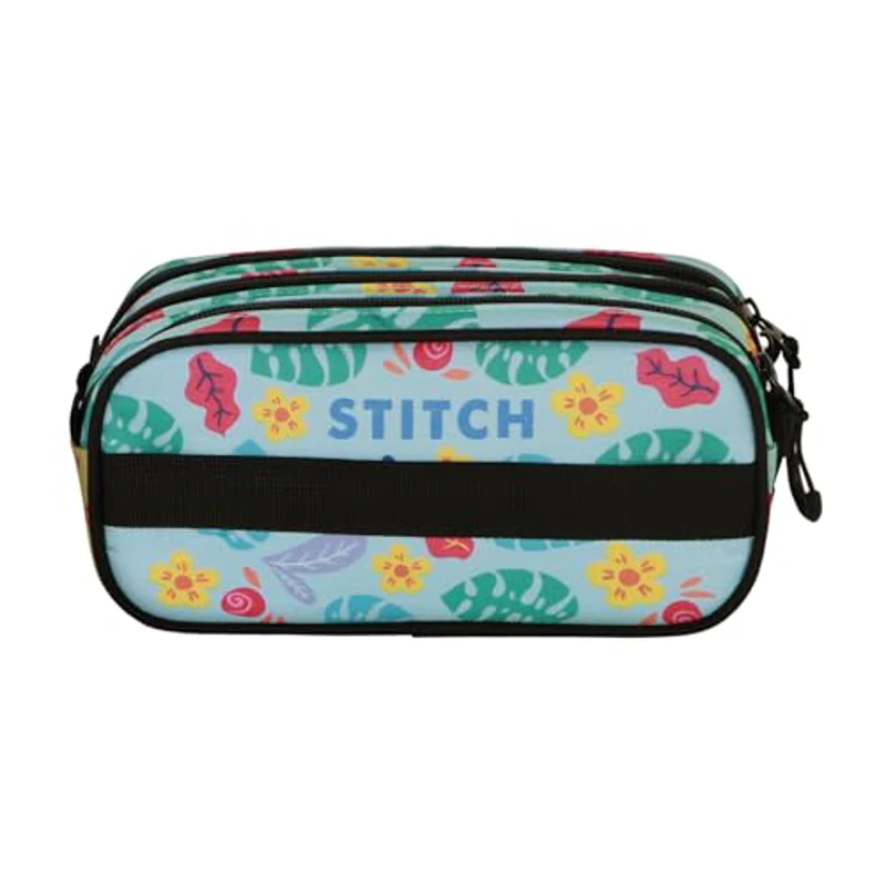 Disney Lilo y Stitch Guitar-Estuche Portatodo Trick Fan 2.2, Verde, 23 x 11 cm - Imagen 3