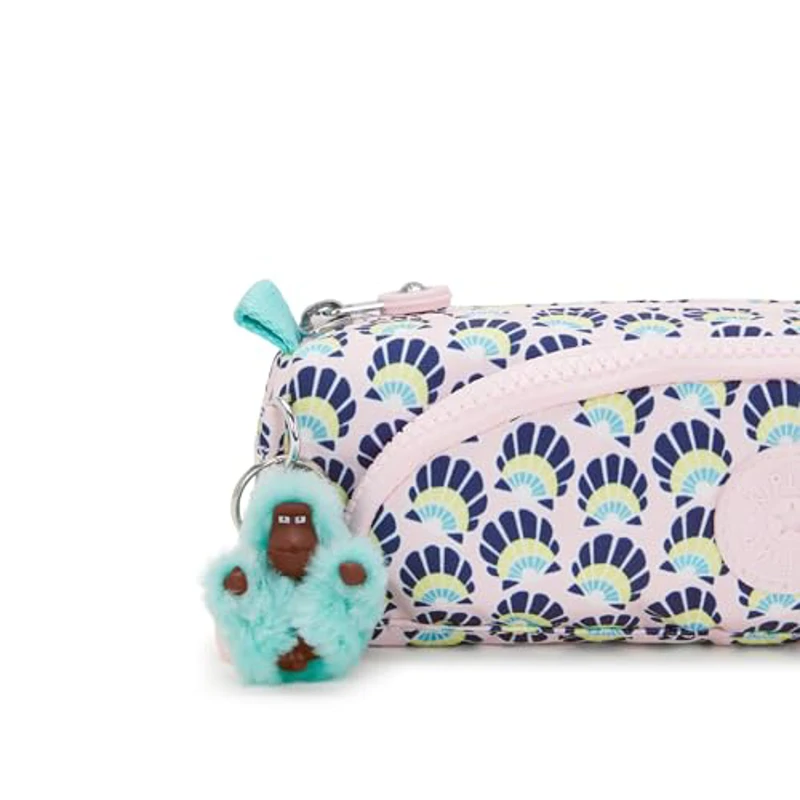 Kipling Cute, Estuche Mediano, Rosa (Geo Shell) - Imagen 2