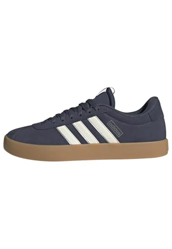 adidas VL Court 3.0 Shoes, Zapatillas Hombre, Shadow Navy Off White Legend Ink, 42 2/3 EU - Imagen 1