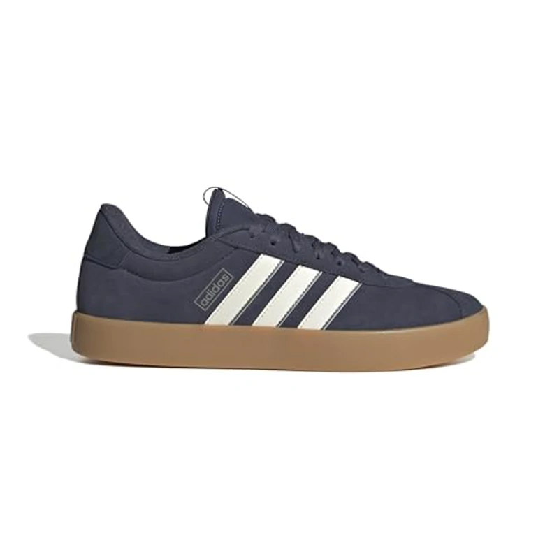 adidas VL Court 3.0 Shoes, Zapatillas Hombre, Shadow Navy Off White Legend Ink, 42 2/3 EU - Imagen 3