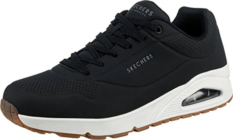 Skechers Uno Stand On Air, Zapatillas Hombre, Black Blk, 42 EU - Imagen 1