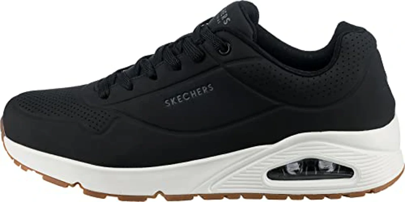 Skechers Uno Stand On Air, Zapatillas Hombre, Black Blk, 42 EU - Imagen 2
