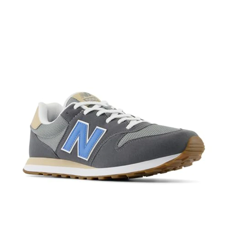 New Balance 500, Sneaker Hombre, Castillo Roca Gris-Azul, 40.5 EU - Imagen 3