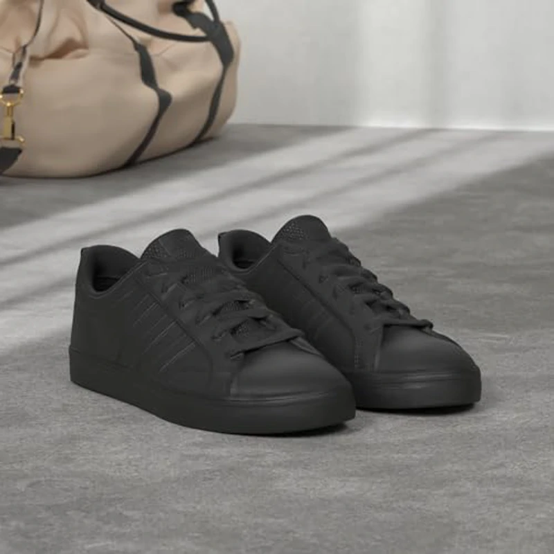 adidas VS Pace 2.0 Shoes, Zapatillas Unisex adulto, Core Black / Cloud White / Cloud White, 42 2/3 EU - Imagen 2