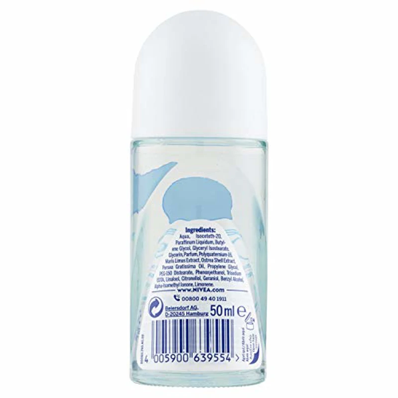 Nivea Roll On Alu Free Fresh Natural 0% Desodorante sin Aluminio, 50g, Pack de 1 - Imagen 3