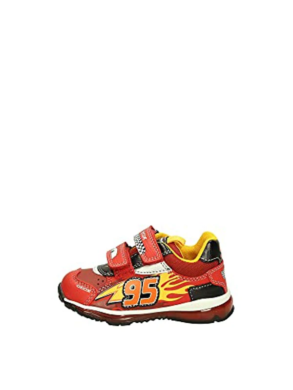 Geox B Todo Boy B, Sneakers para Bebé Niño, Multicolor (Red/Black), 21 EU - Imagen 1